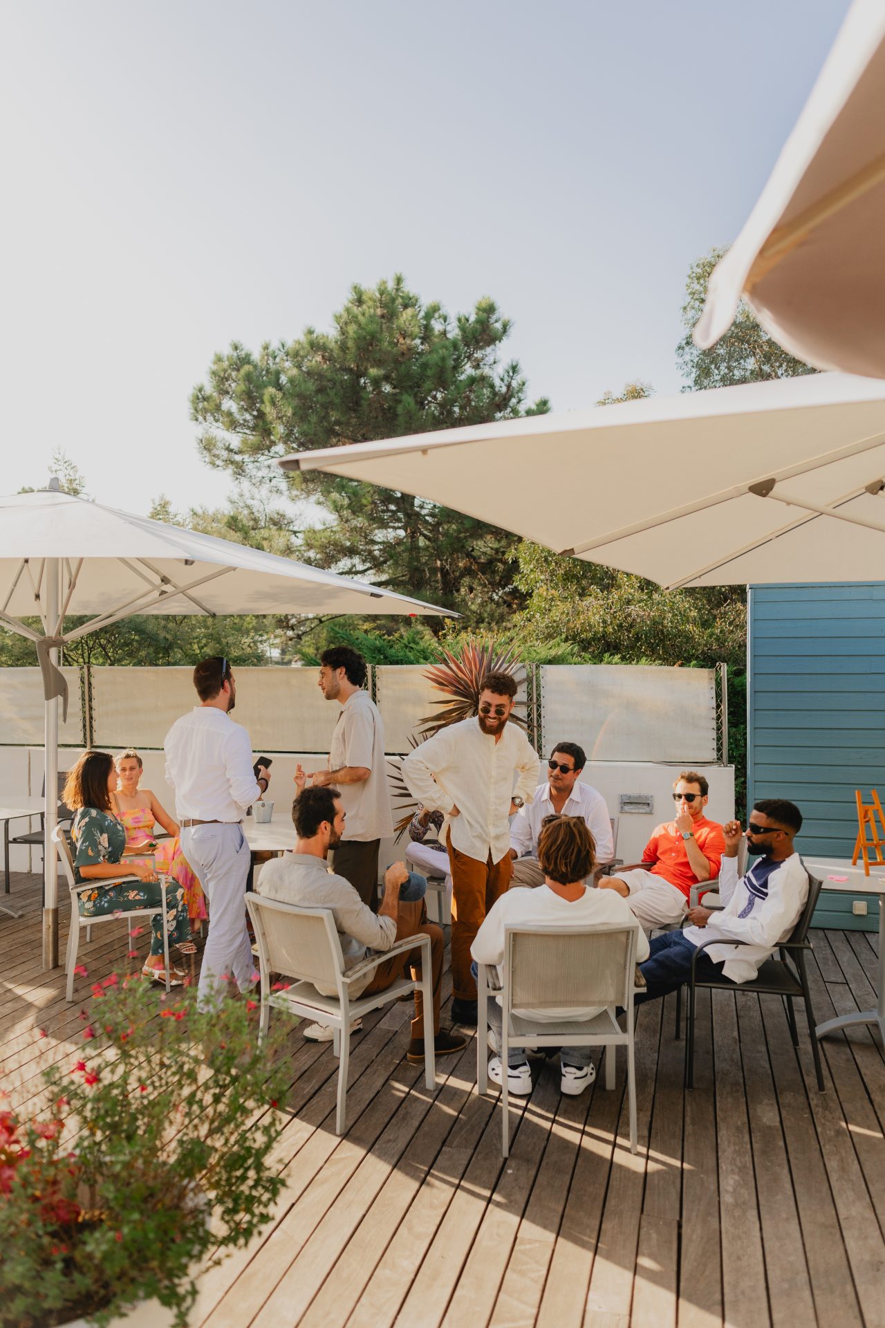 cocktail de mariage dans le pays basque