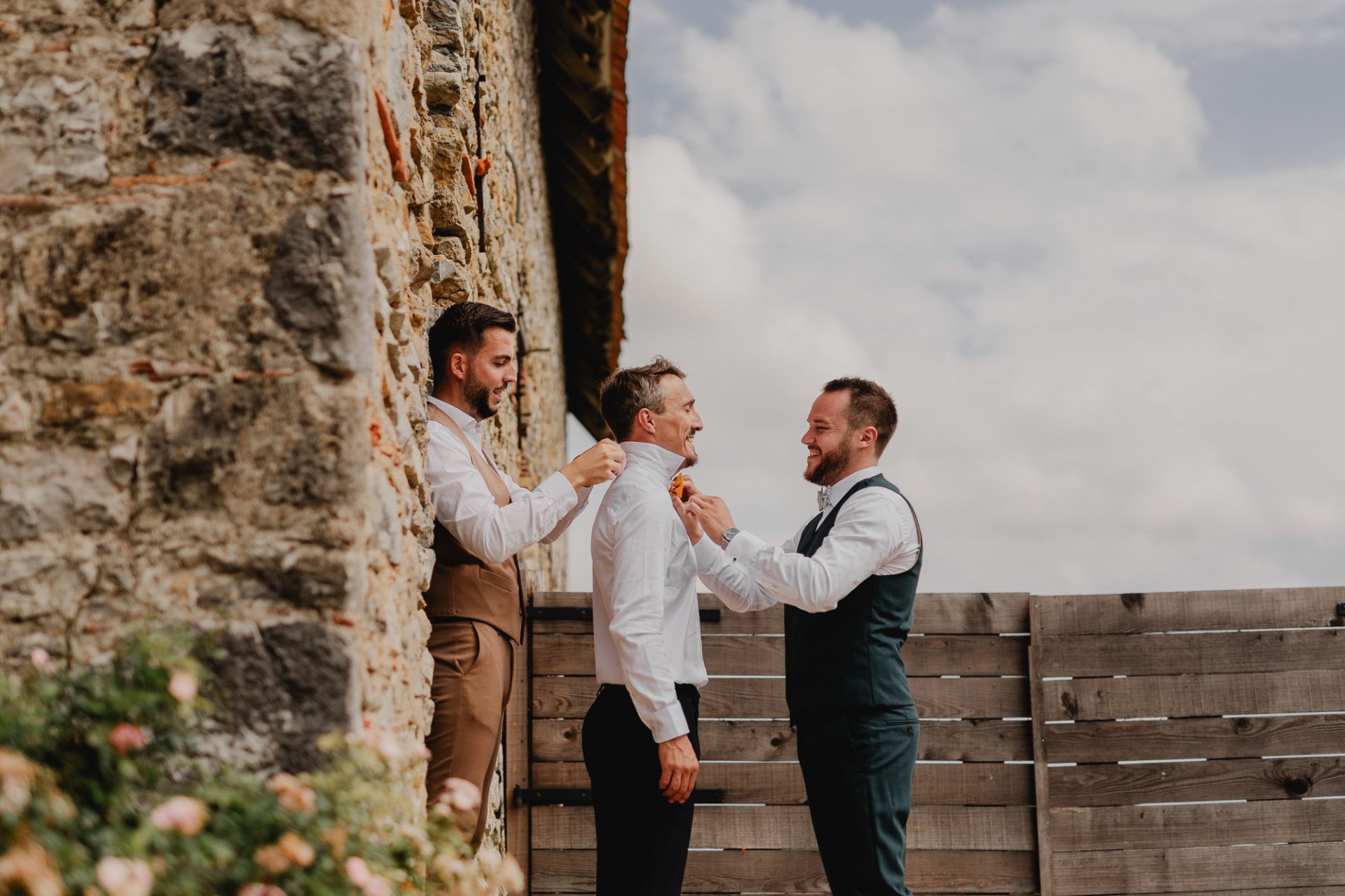 préparatifs de mariage dans le pays basque